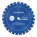 Disco Diamantado ProConcret 14″ para Corte de Concreto – Lion Diamond