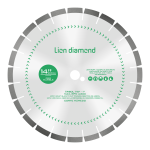 Disco Diamantado ProMarble 14" para Corte Preciso - Lion Diamond